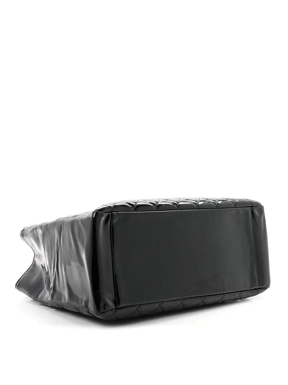 Chanel Patent Quilted Grand Shopping #328779C15B